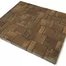 Тротуарная плитка Braer Старый город Ландхаус Color Mix Каштан 80 мм купить в "Строй-Ресурсе"