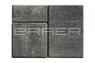 Тротуарная плитка Braer Старый город Ландхаус Color Mix Вечер 80 мм купить в "Строй-Ресурсе"